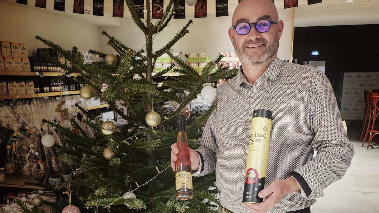 Le Cidre de Glace, un produit festif par Laurent Guillet - Cidres Kerisac