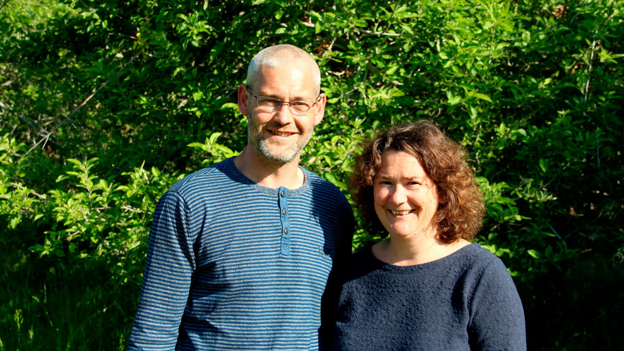 Fabien et Marie Bourny, cidriculteurs à la Ferme de Cornesse en Cidricole Vallée