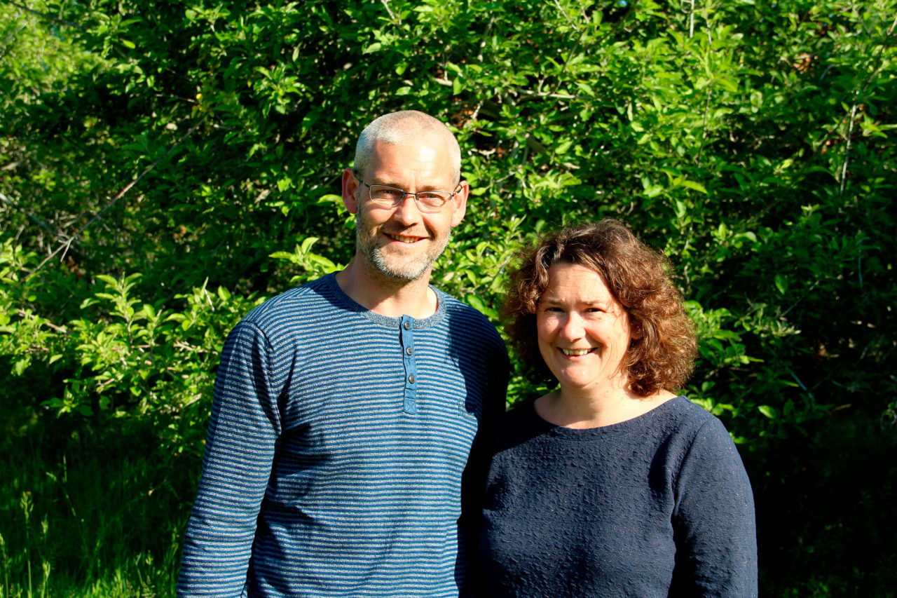 Fabien et Marie Bourny, cidriculteurs à la Ferme de Cornesse en Cidricole Vallée